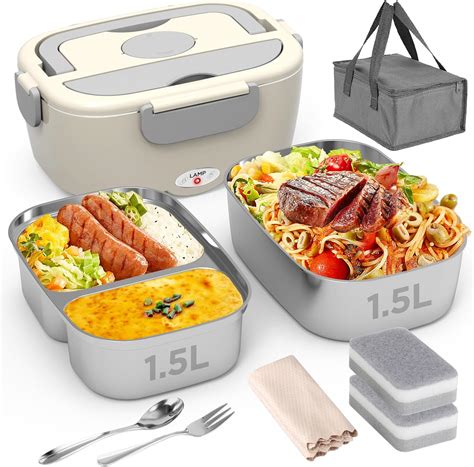 geveniss electric lunch box|Geveniss Electric Lunch Box Food Heater .